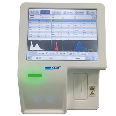 3-delige differensiële hematologie-instrument